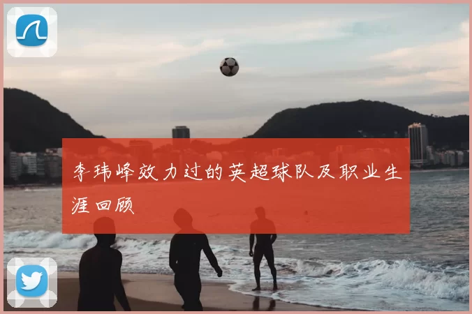 李玮峰效力过的英超球队及职业生涯回顾