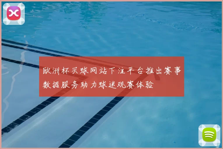 欧洲杯买球网站下注平台推出赛事数据服务助力球迷观赛体验